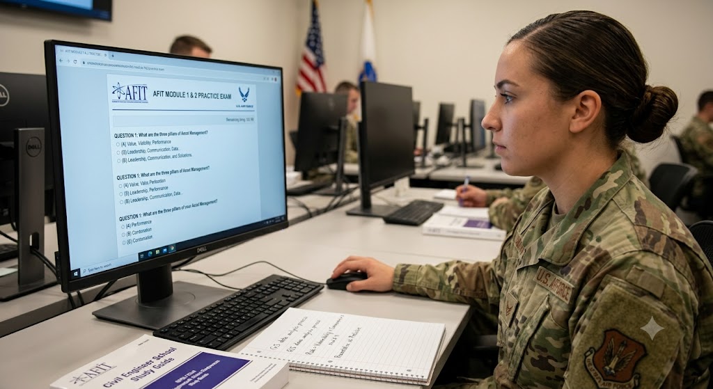 Air Force Institute of Technology (AFIT) Module 1 & 2 Practice Test Banner