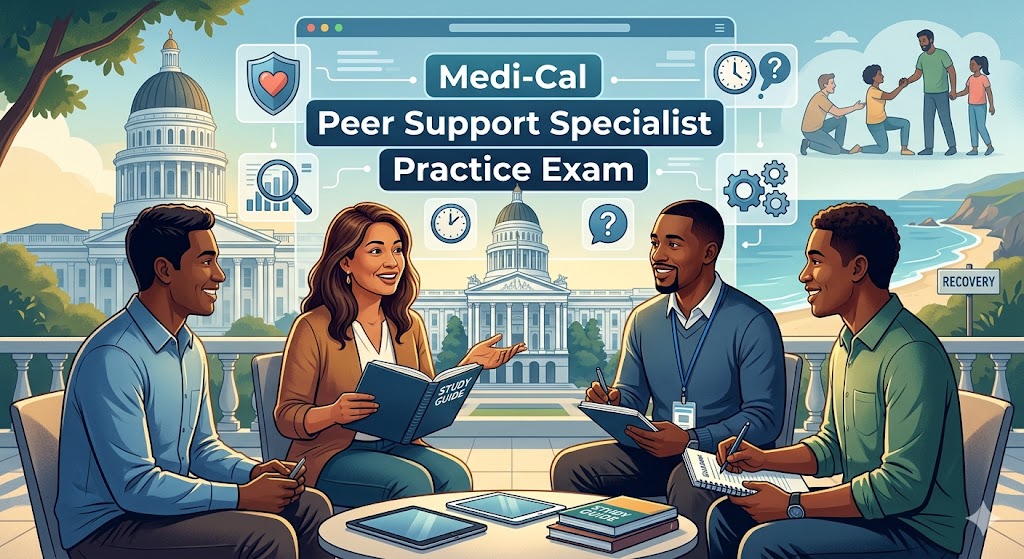 Medi-Cal Peer Support Specialist Practice Exam Banner
