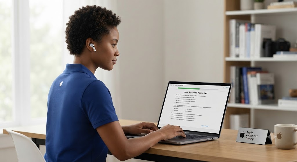 Apple's Tier 1 Advisor Practice Exam Banner