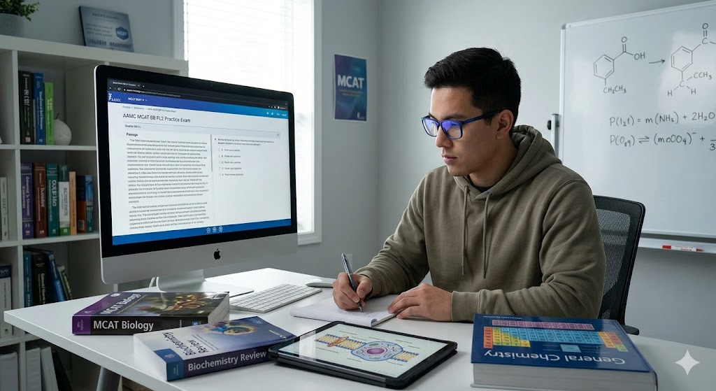 AAMC MCAT BB FL2 Practice Exam Banner