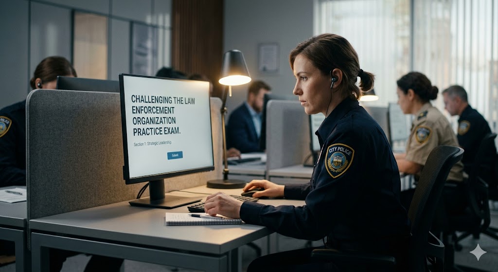 Challenging the Law Enforcement Organization Practice Test Banner