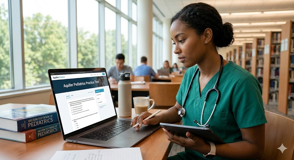 Aquifer Pediatrics Practice Exam Study Guide Banner