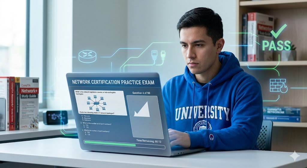 Network Certification Practice Exam Banner