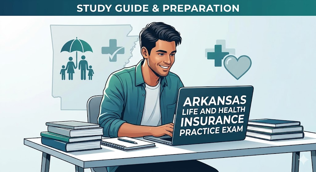 Arkansas Life and Health Insurance Practice Exam Banner