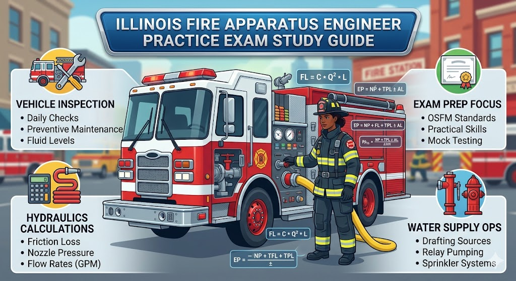 Illinois Fire Apparatus Engineer (FAE) Practice Exam Banner