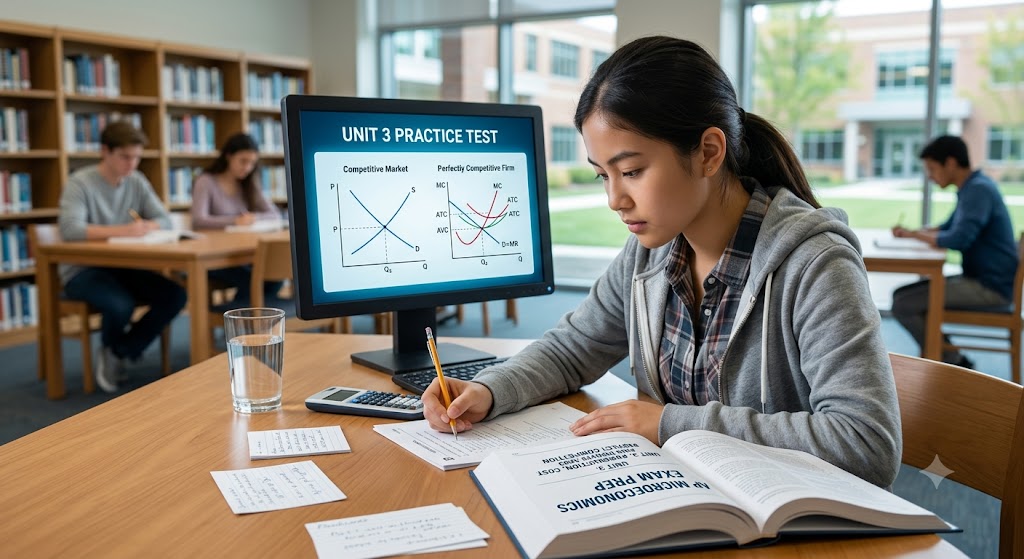 AP Microeconomics Unit 3 Practice Test Banner