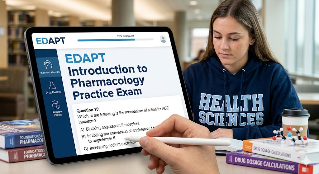 EDAPT Introduction to Pharmacology Practice Test Banner