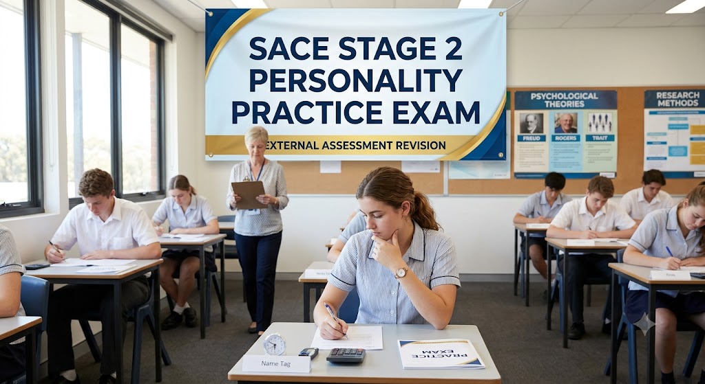 SACE Stage 2 Personality Practice Exam Banner