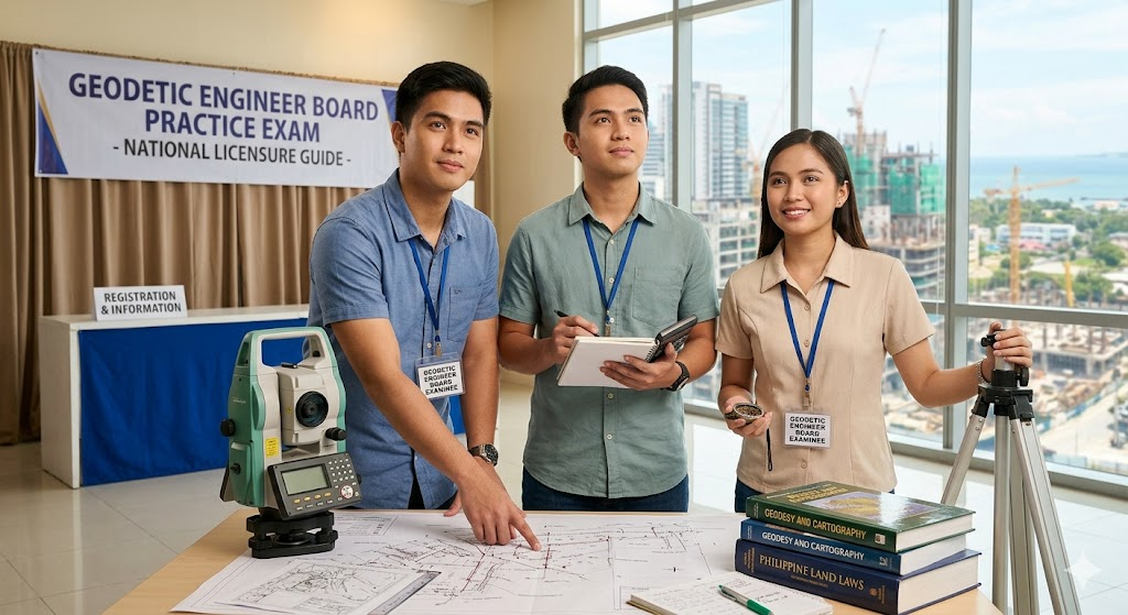 Geodetic Engineer Board Practice Exam Banner