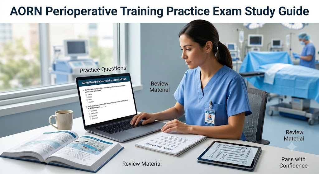 AORN Perioperative Training Practice Exam Banner