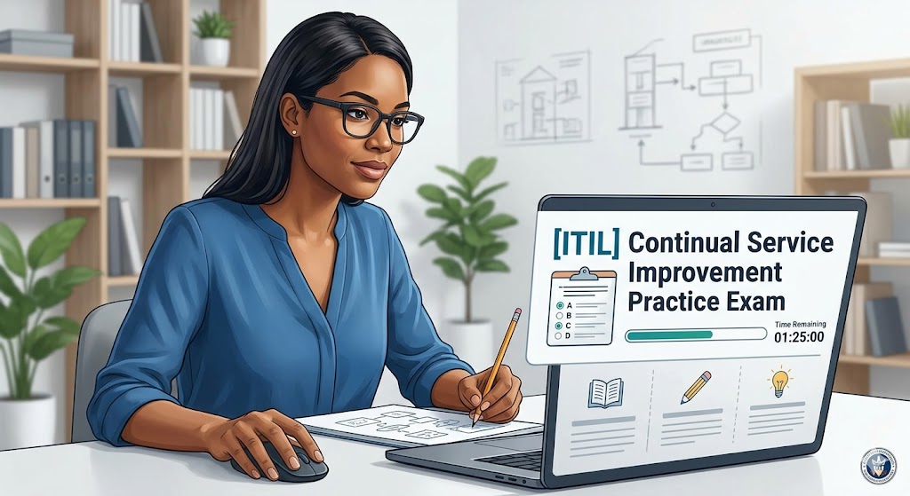 Continual Service Improvement (CSI) Practice Exam Banner