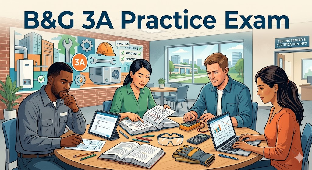 B&G 3A Practice Test Banner
