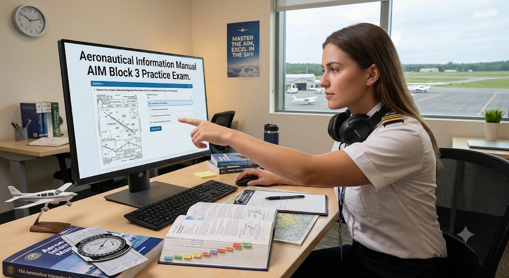 Aeronautical Information Manual (AIM) Block 3 Practice Test Banner