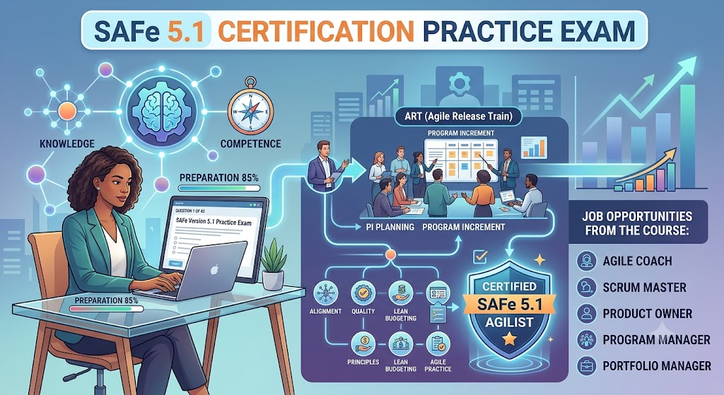 SAFe Version 5.1 Practice Test Banner