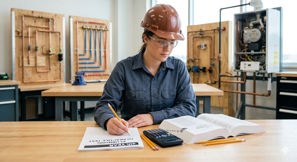 4th Year Plumbing TQ Practice Exam Banner