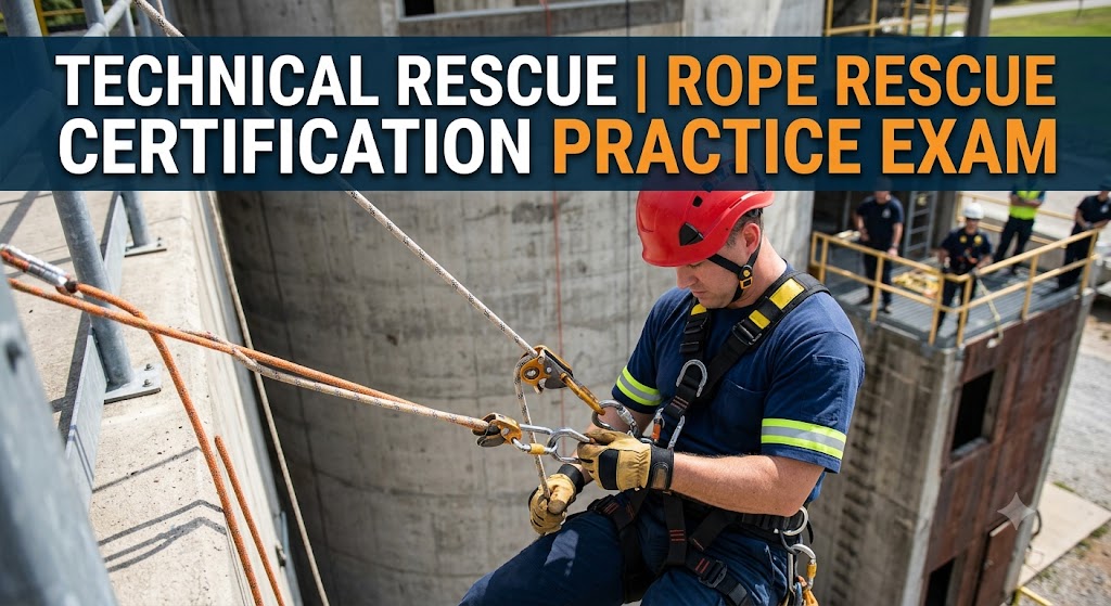 Technical Rescue I Rope Rescue Certification Practice Exam Banner