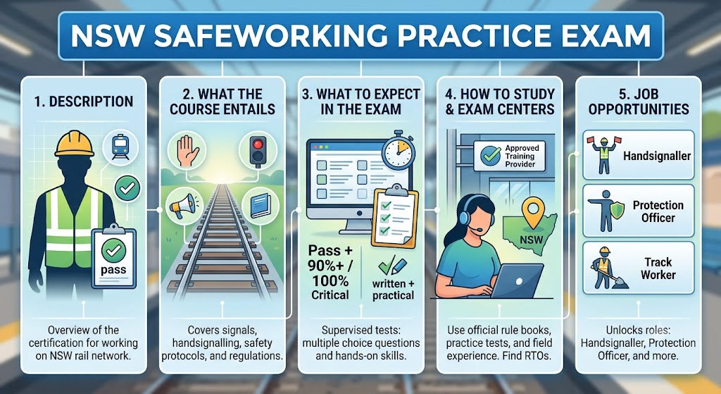 NSW Safeworking Practice Exam Banner