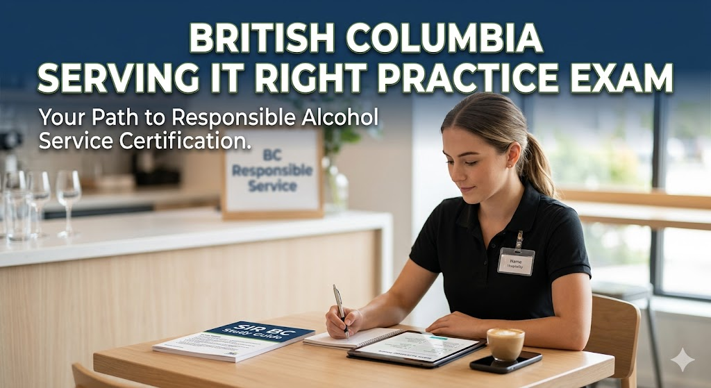 British Columbia Serving It Right Practice Test Banner