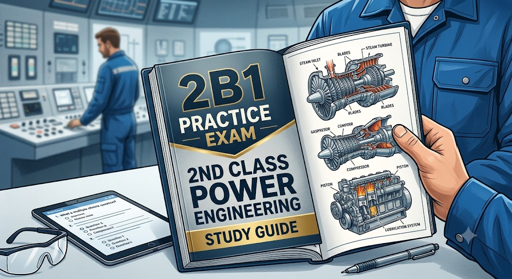 2nd Class Power Engineering (2B2) Practice Exam Banner