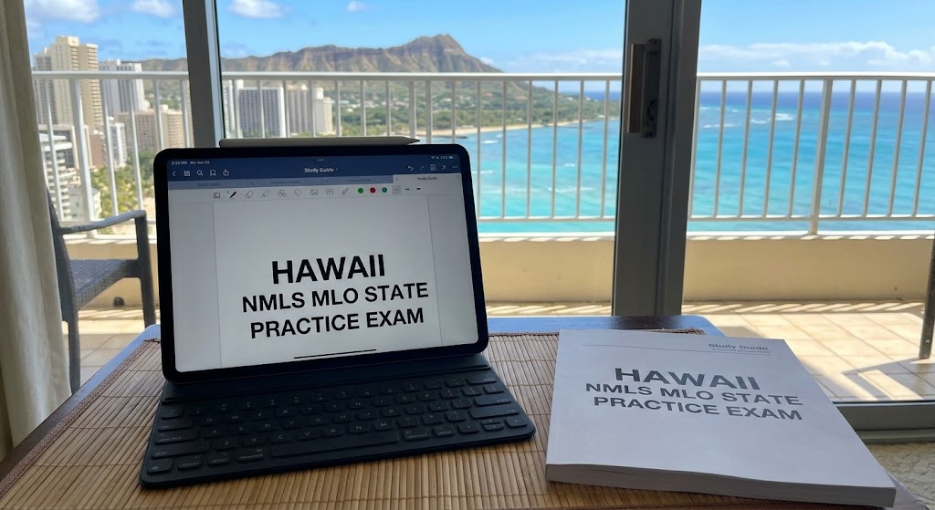 NMLS Hawaii Mortgage Loan Originators (MLOs) State Practice Exam Banner