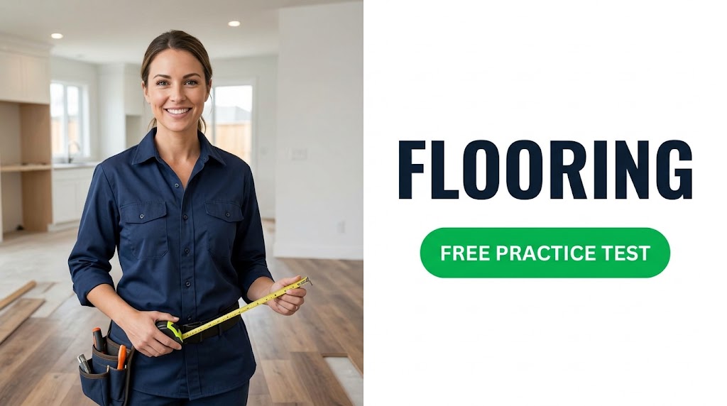 Flooring Practice Test & Exam Prep Banner