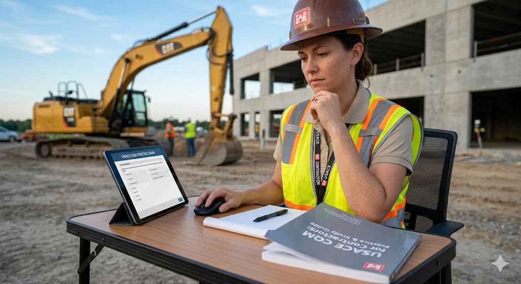 Construction Quality Management (CQM) for USACE Practice Test Banner