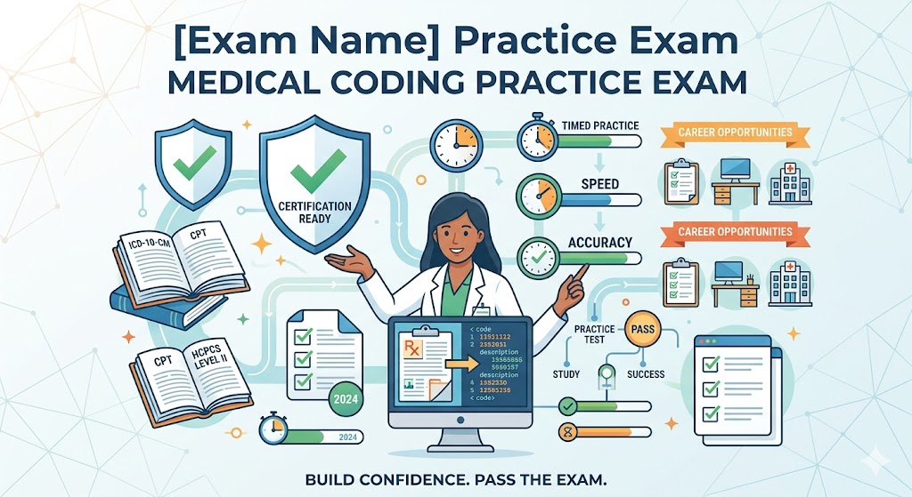 Medical Coding Practice Test Banner