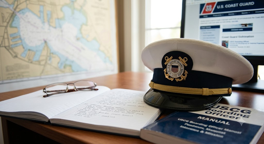 USCG Boarding Officer Practice Exam Banner