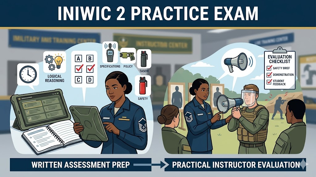 Interservice Nonlethal Individual Weapons Instructor Course (INIWIC) 2 Practice Test Banner