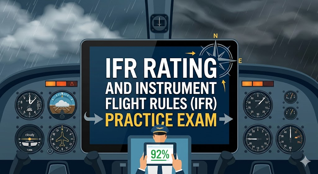 Instrument Flight Rules (IFR) Practice Exam Banner
