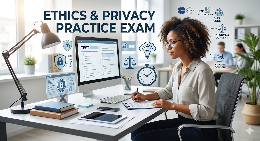 Ethics and Privacy Concerns Practice Test Banner