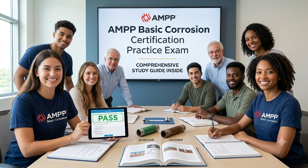 AMPP Basic Corrosion Certification Practice Exam Banner