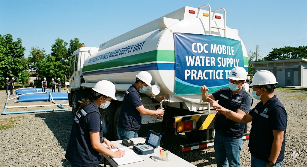 CDC Mobile Water Supply Practice Test Banner