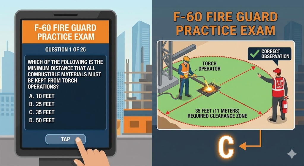 Fire Guard for Torch Operations (F-60) Practice Exam Banner