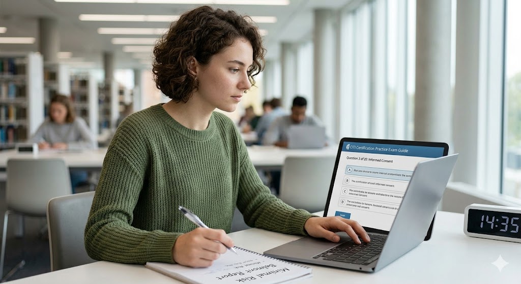 Collaborative Institutional Training Initiative (CITI) Certification Practice Exam Banner