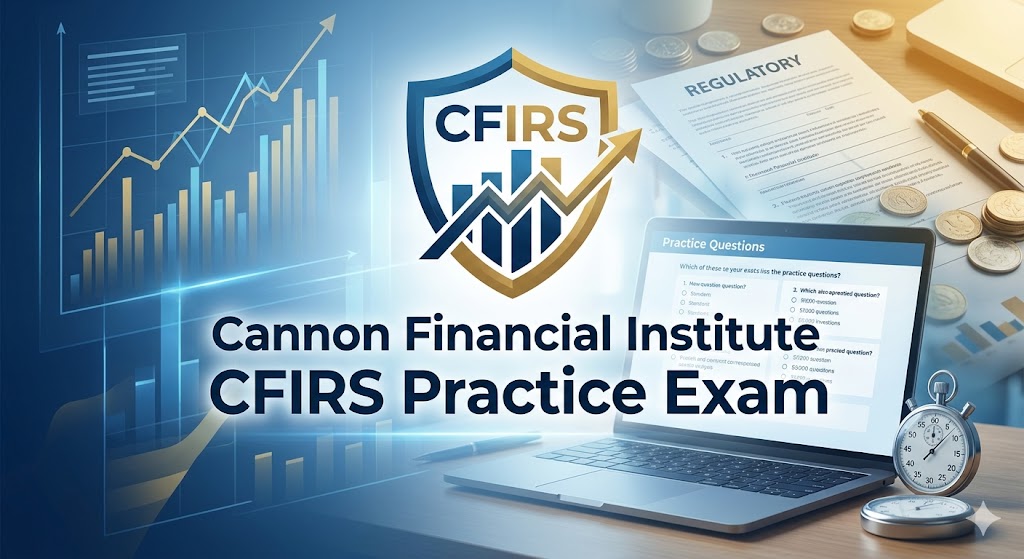 Cannon Financial Institute CFIRS Practice Exam Banner