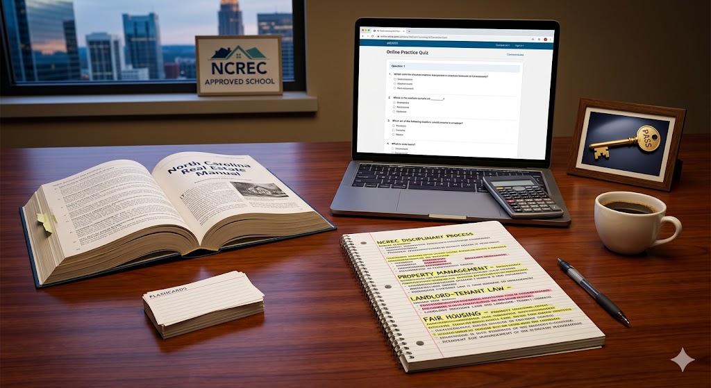 NC Post Licensing 303 Practice Exam Banner