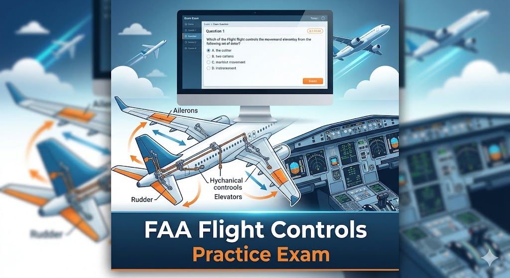 FAA Flight Controls Practice Test Banner