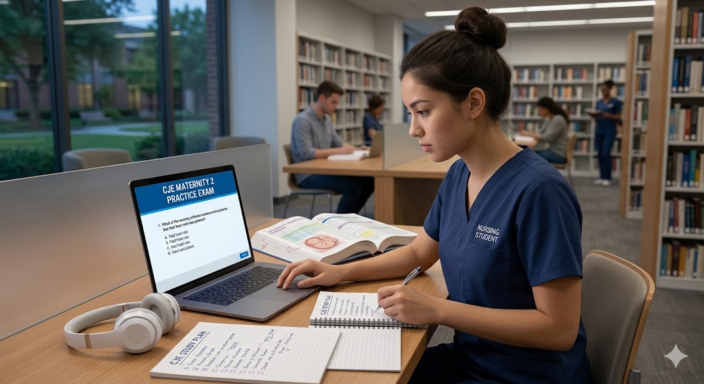 CJE Maternity 2 Practice Exam Banner