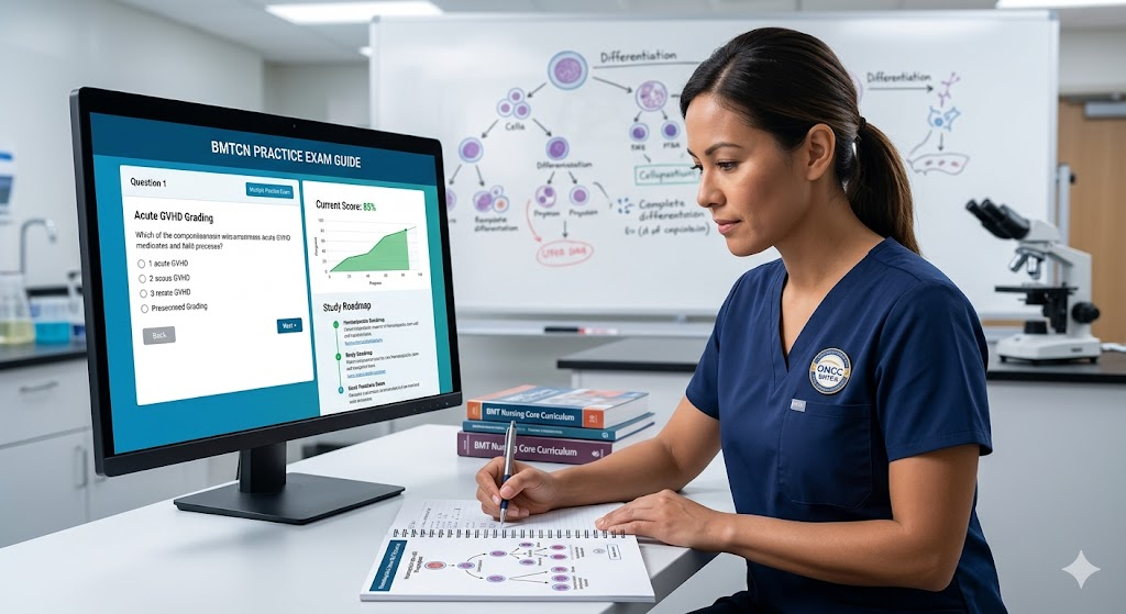 Blood & Marrow Transplant Certified Nurse (BMTCN) Practice Exam Banner