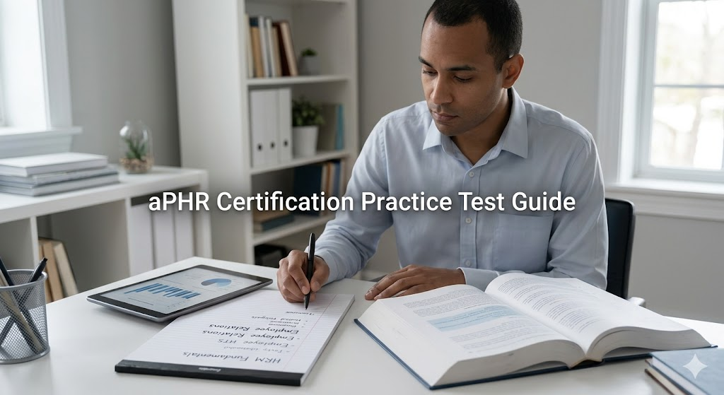 Associate Professional in Human Resources (aPHR) Certification Practice Test Banner