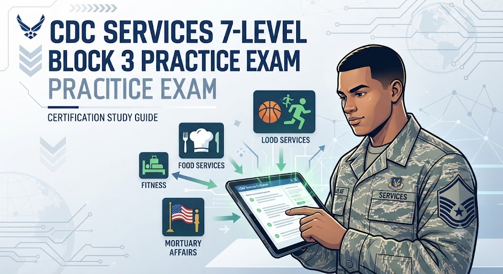 CDC Services 7-Level Block 3 Practice Test Banner