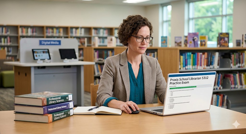 Praxis School Librarian (5312) Practice Test Banner