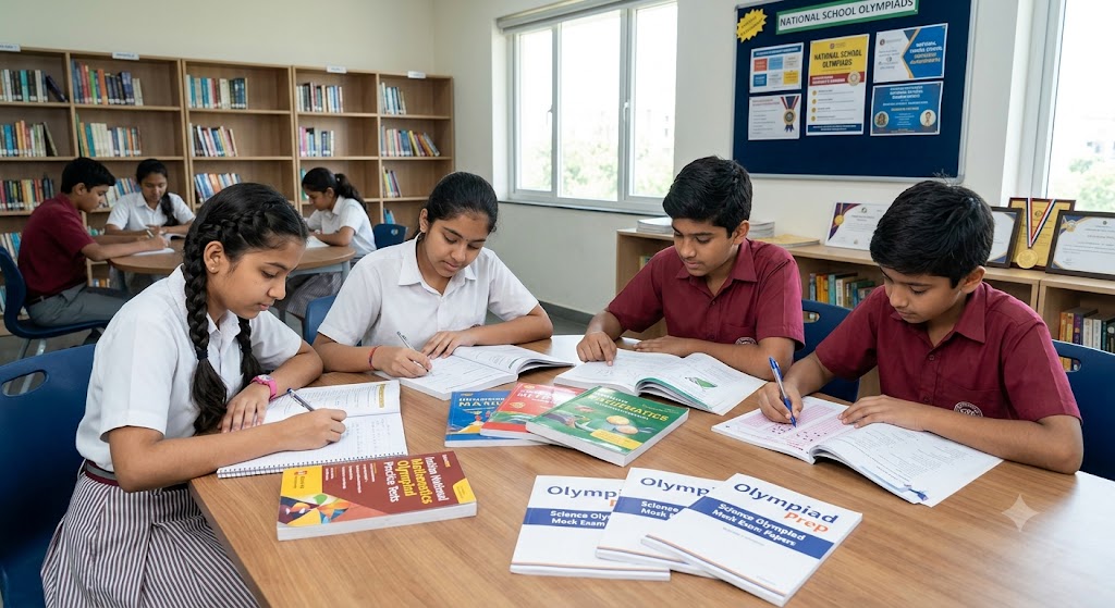 School Olympiads Practice Test & Exam Prep | India Banner