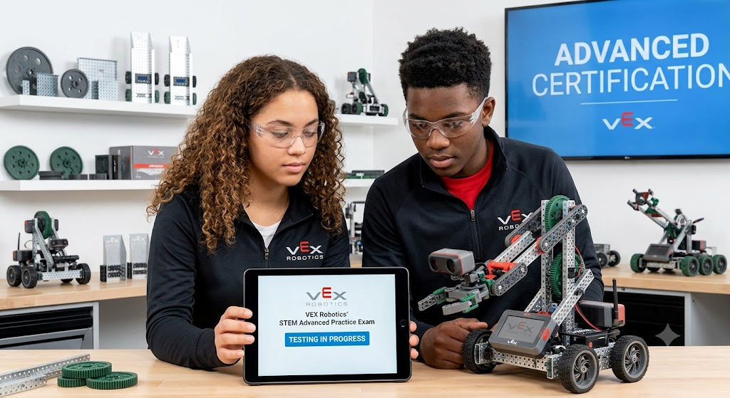VEX Robotics STEM Advanced Practice Exam Banner