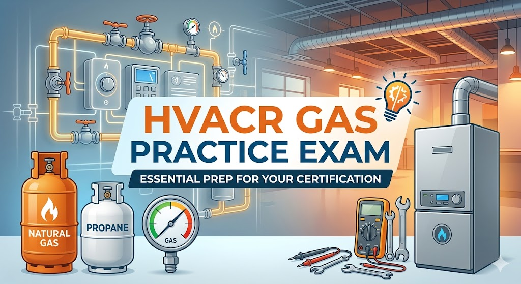HVACR Gas Practice Test Banner