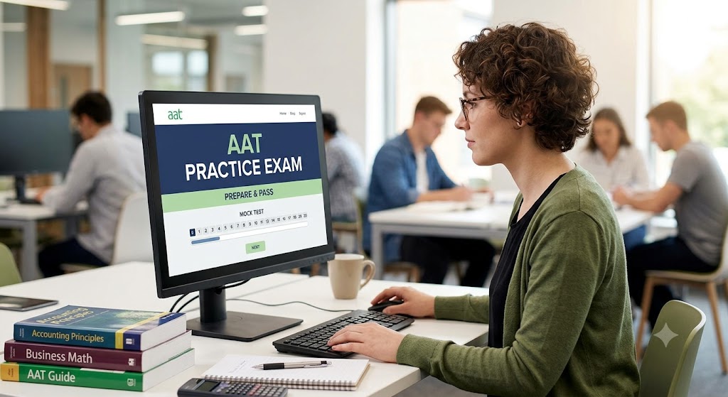 Aat Practice Test & Exam Prep Banner