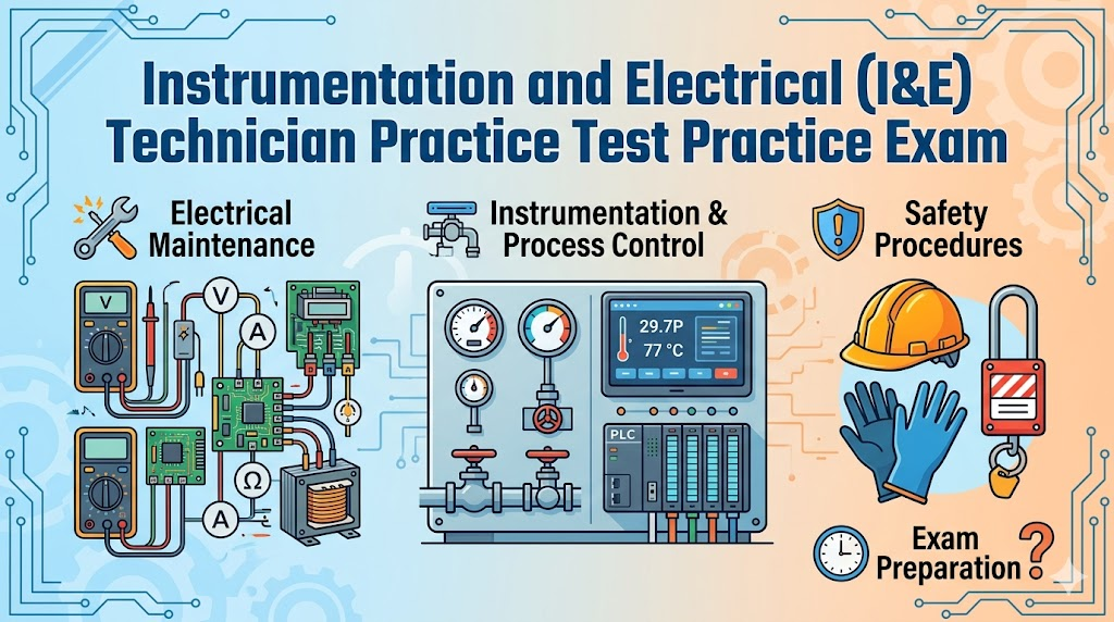 Instrumentation and Electrical (I&E) Technician Practice Test Banner