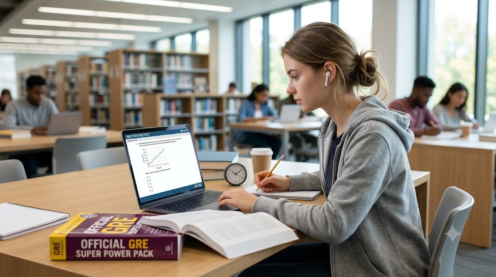 GRE Practice Test & Exam Prep Banner