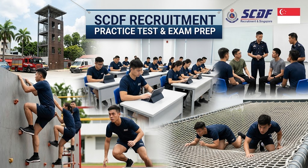 Scdf Recruitment Practice Test & Exam Prep | Singapore Banner